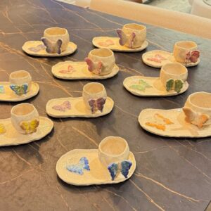 Butterfly Cups and Plates