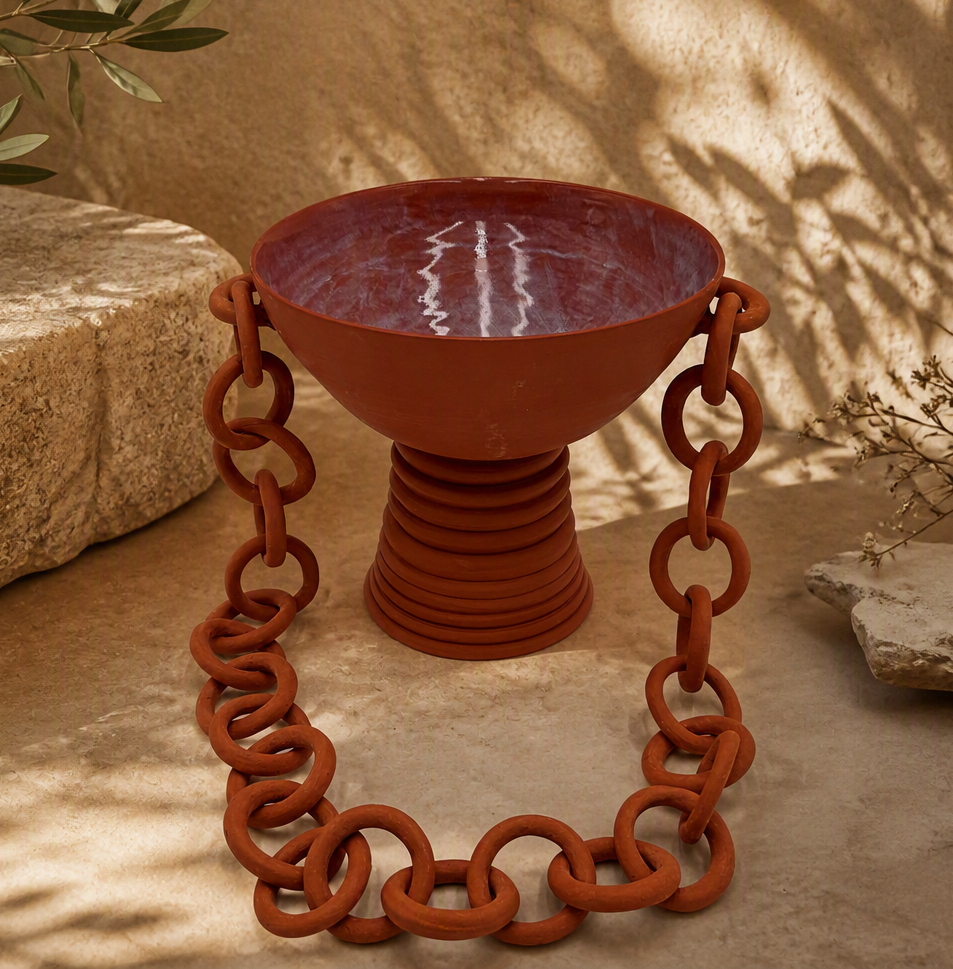 Single Chain Vase