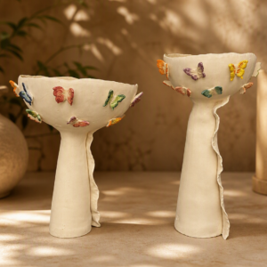 Ribbon Flow decorative Vases