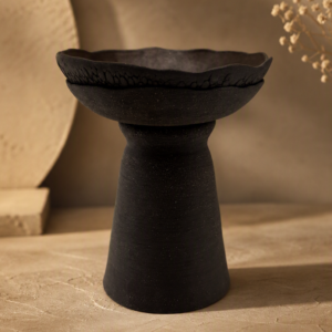 Deep-Toned Ceramic Vases